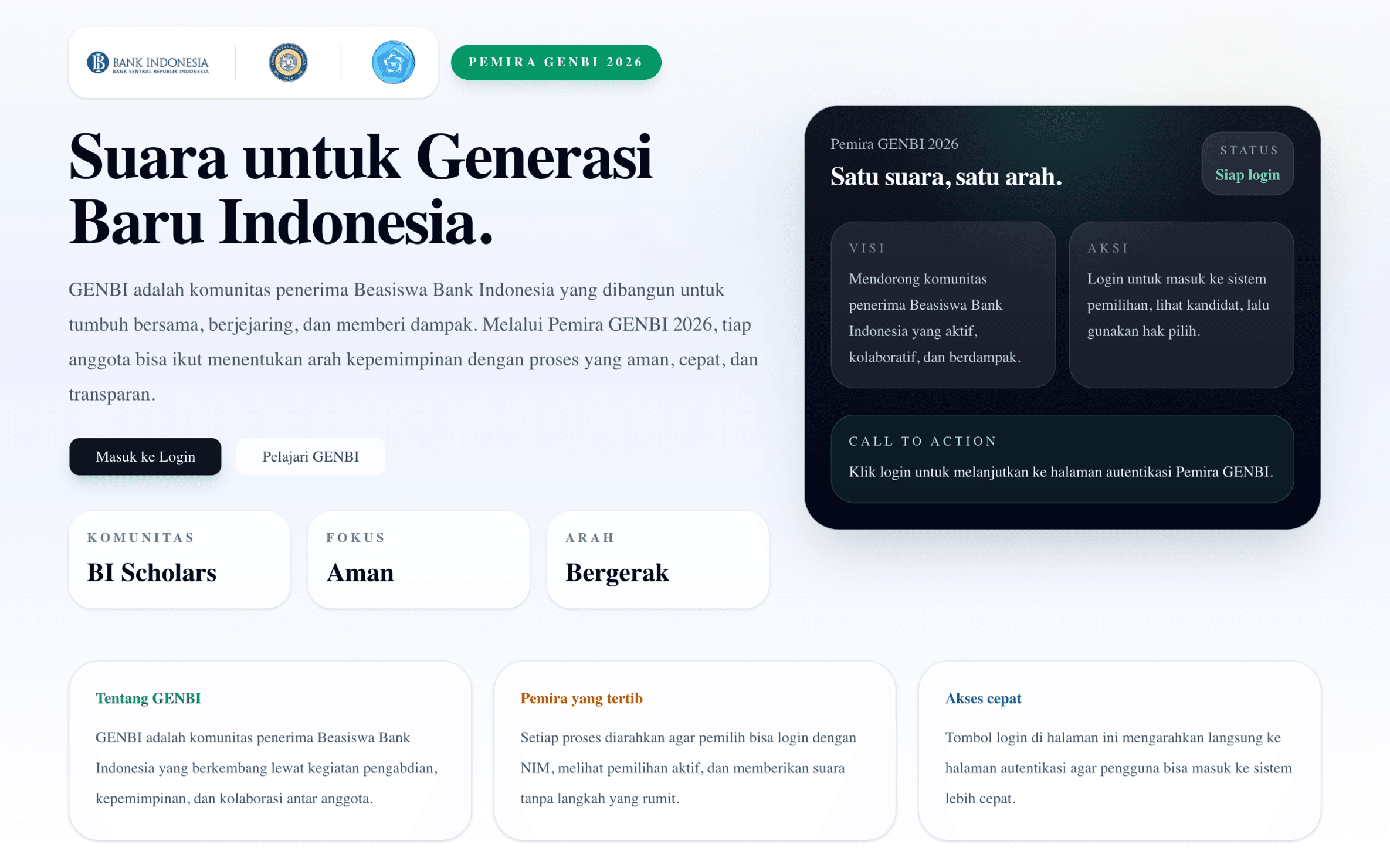 Pemira Genbi UNAIR